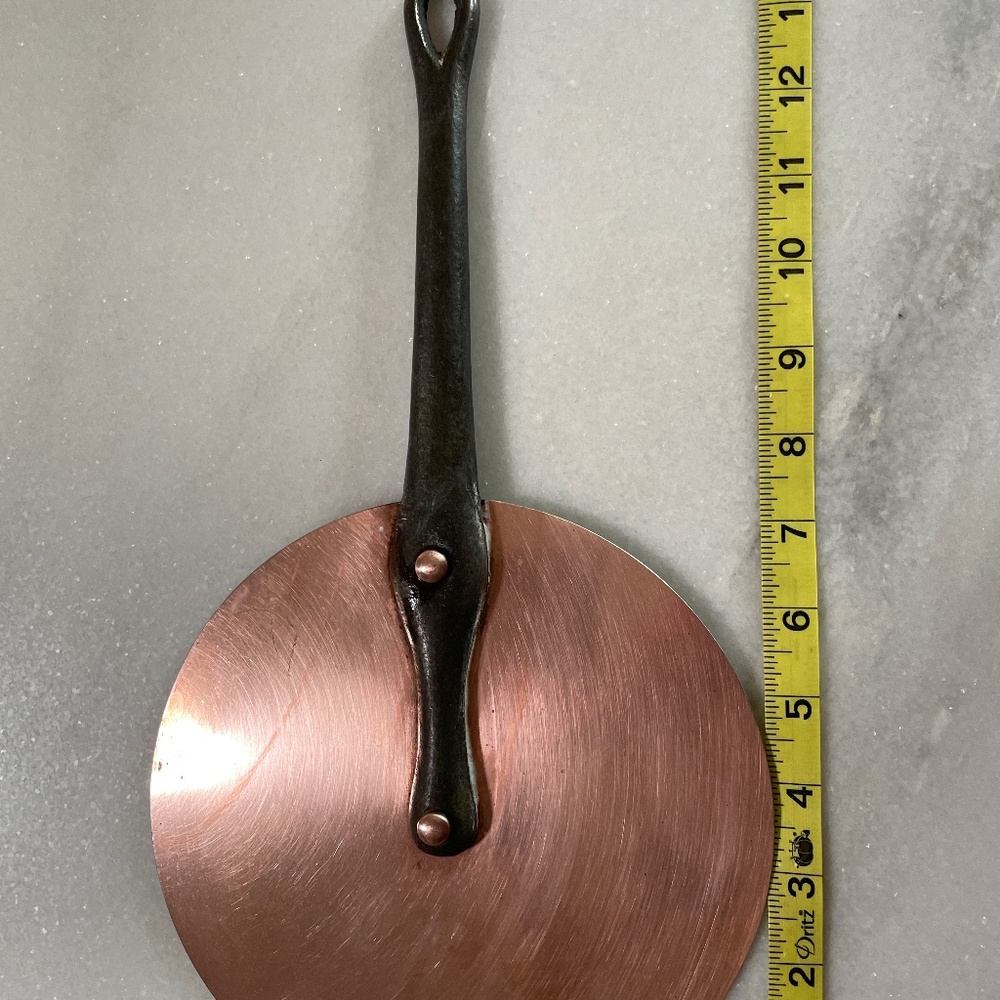 French vintage cooper lid